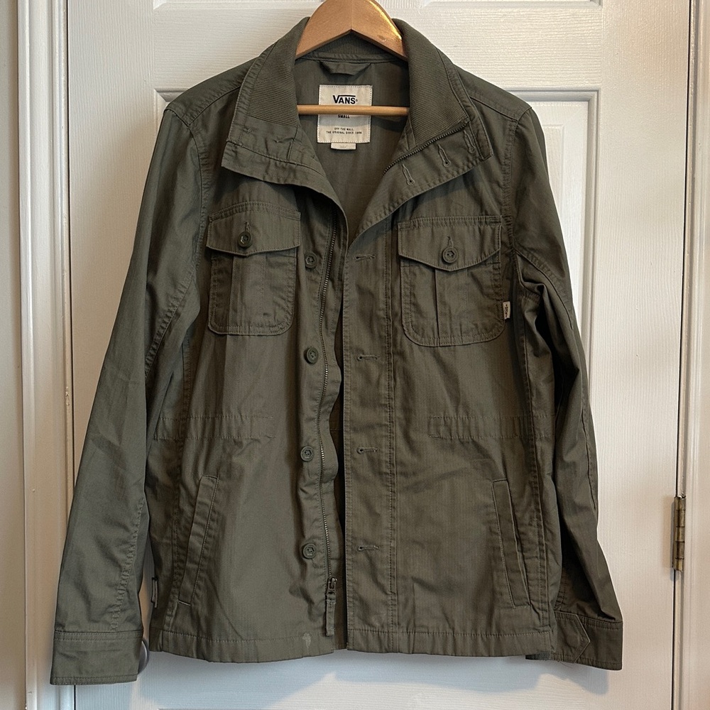Vans Utility Jacket in Olive Green
